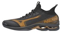 Mizuno Wave Lightning Neo2 Black/Gold kézilabda cipő