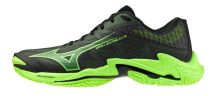 Mizuno Wave Lightning Elite Black/Green kézilabda cipő