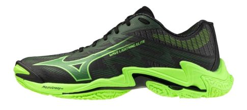 Mizuno Wave Lightning Elite Black/Green kézilabda cipő