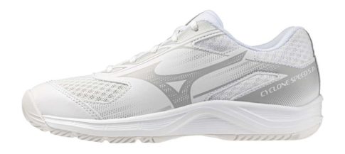 Mizuno Cyclone Speed 5 Junior White/Harbor Mist kézilabda cipő Mizuno Cyclone Speed 5 Junior White/Harbor Mist kézilabda cipő