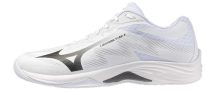   Mizuno Lightning Star Junior White/Black/Ultimate Gray kézilabda cipő