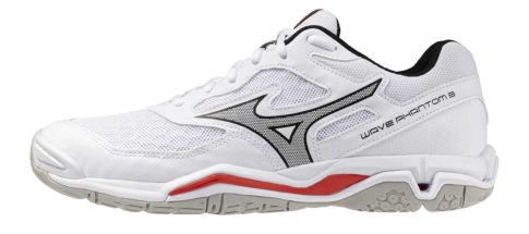 Mizuno Wave Phantom 3(U) White/Black/Fiery Red kézilabda cipő