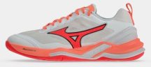Mizuno Wave Stealth Elite White/Lava Orange kézilabda cipő