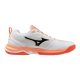 Mizuno Wave Stealth Elite White/Lava Orange kézilabda cipő Mizuno Wave Stealth Elite White/Lava Orange kézilabda cipő