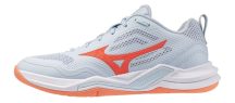   Mizuno Wave Stealth Pro Blue Finch/Lava Orange kézilabda cipő