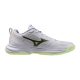 Mizuno Wave Stealth Pro White/Aqua Gray kézilabda cipő Mizuno Wave Stealth Pro White/Aqua Gray kézilabda cipő