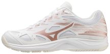 Mizuno Stealth Star White/Rose/Snow Junior kézilabda cipő