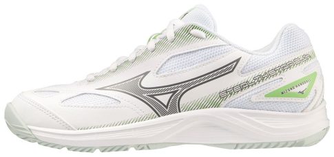 Mizuno Stealth Star 2 Junior White/Patinagreen kézilabda cipő