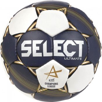 Select Ultimate EHF Champions League v22 white/blue kézilabda