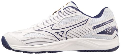 Mizuno Cyclone Speed 4 White/Blue kézilabda cipő