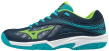   MIZUNO Lightning Star Z4 Junior DBlue/PeacockBlue/Green kézilabda cipő