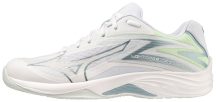   Mizuno Lightning Star Z7 Junior White/PatinaGreen kézilabda cipő