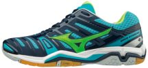   Mizuno Wave Stealth 4 Dress Blues/Green/Peacock kézilabda cipő