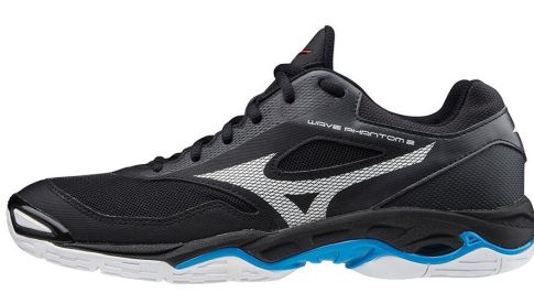 Mizuno Wave Phantom 2 Black/Dblue kézilabda cipő